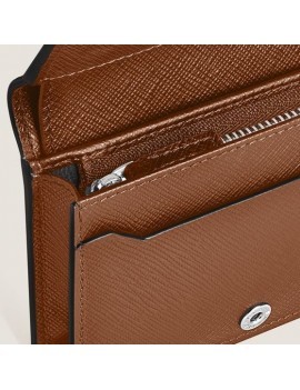 Portefeuille continental nano Sartorial