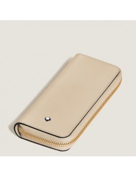 Pochette 2 stylos avec fermeture éclair en cuir Meisterstück