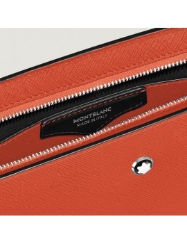 Pochette en cuir Sartorial