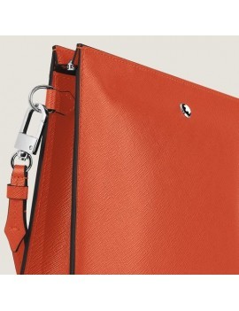 Pochette en cuir Sartorial