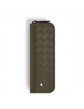 Étui à stylo zippé en cuir extrême