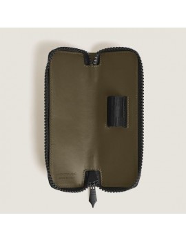 Étui à stylo zippé en cuir extrême