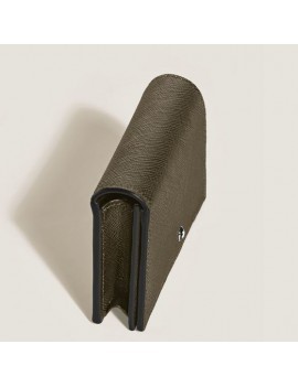 Portefeuille Nano Continental en cuir Sartorial