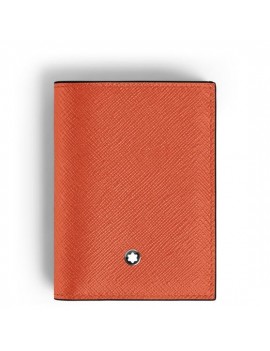 Mini portefeuille 4cc en cuir Sartorial