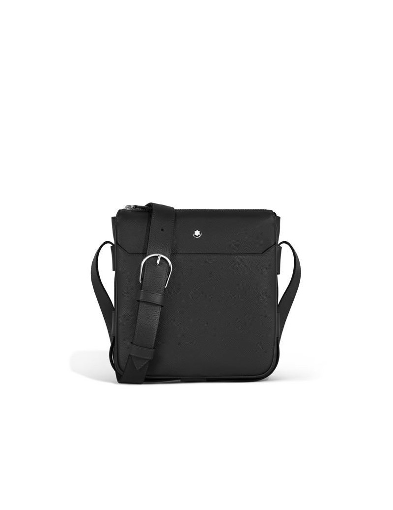 Sac bandoulière vertical en cuir Sartorial