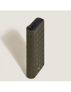 Étui à 2 stylos avec fermeture éclair en cuir extrême