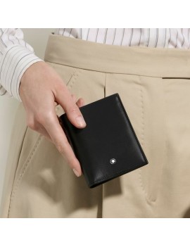 Portefeuille Compact 6cc en Cuir Meisterstück