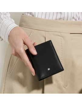 Portefeuille Compact 6cc en Cuir Meisterstück