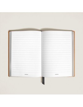 Carnet moyen en cuir Sartorial, pages lignées