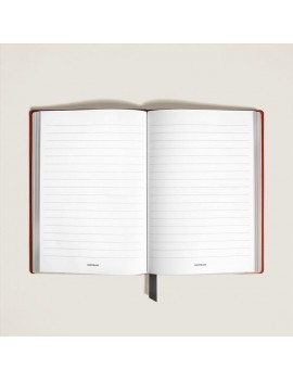 Carnet moyen en cuir Sartorial, pages lignées