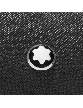 Porte-Documents Grand Modèle en Cuir Sartorial Noir