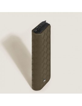 Étui pour 1 Instrument d'Écriture Zippé en Cuir Extreme