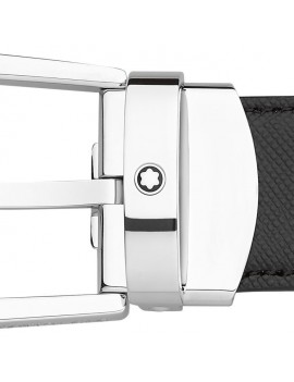 Ceinture Réversible Noir/Marron 30 mm en Cuir Sartorial