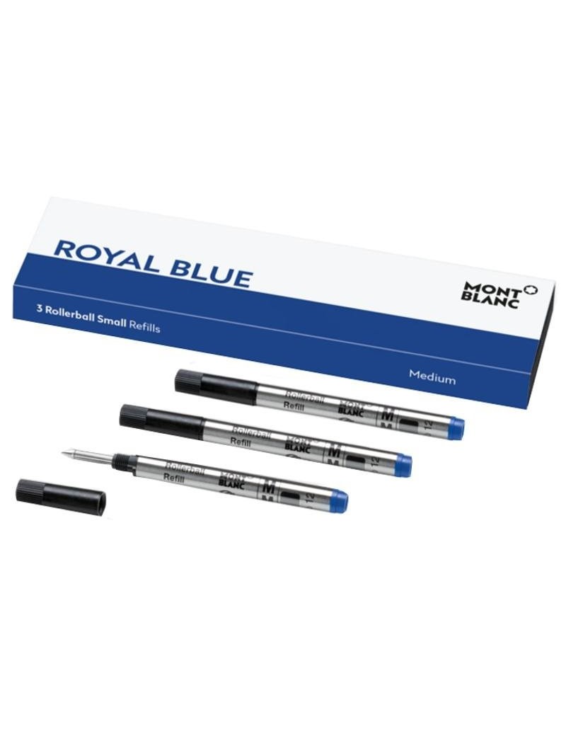 3 Recharges pour Rolleball Petit Modèle (M) Royal Blue