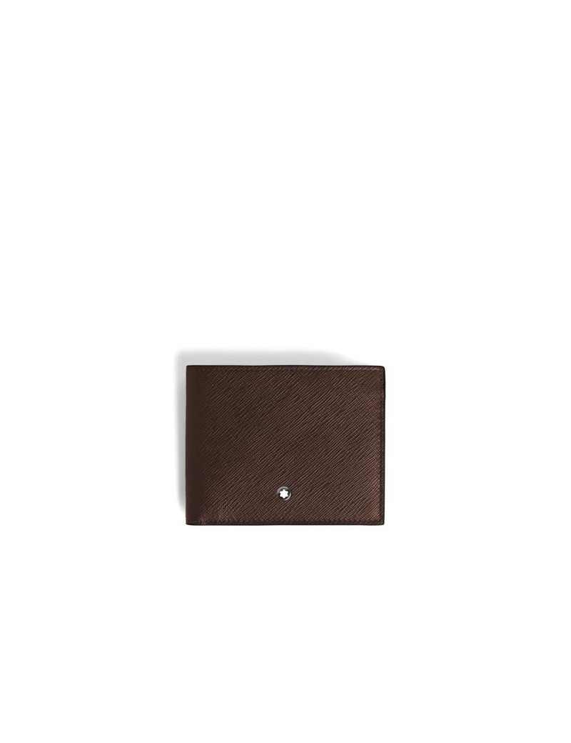 Portefeuille 6cc en cuir Sartorial