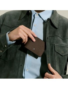 Portefeuille 6cc en cuir Sartorial