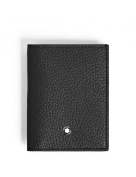 Mini portefeuille 4cc en cuir grainé