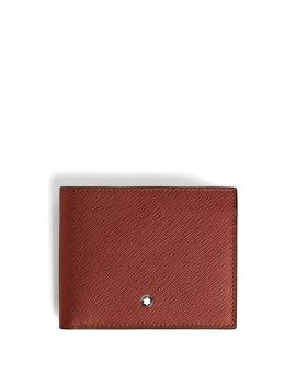 Portefeuille 6cc en cuir Sartorial