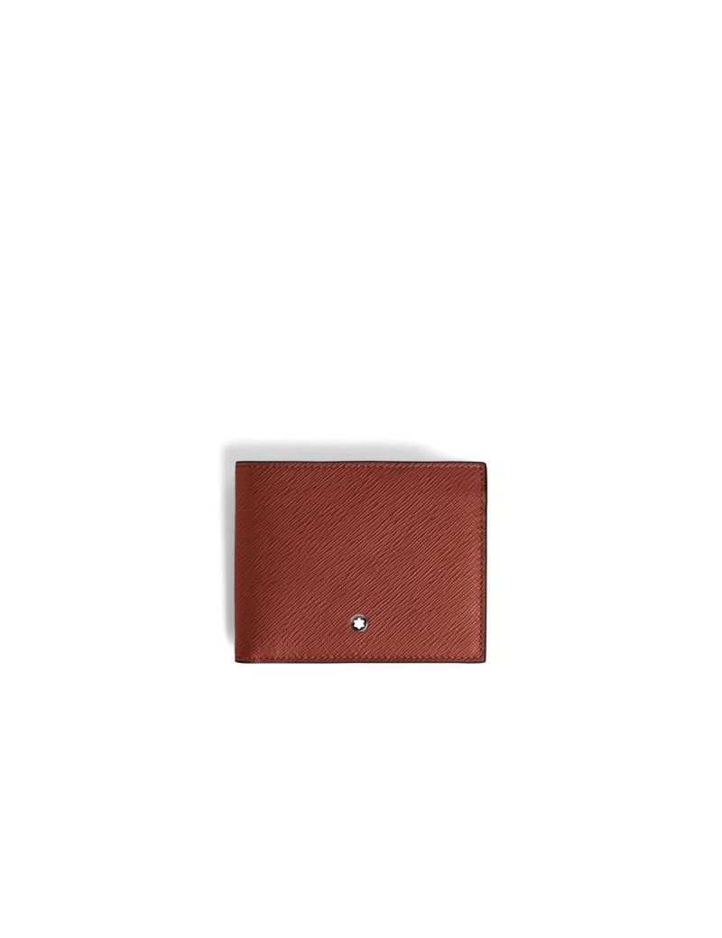 Portefeuille 6cc en cuir Sartorial