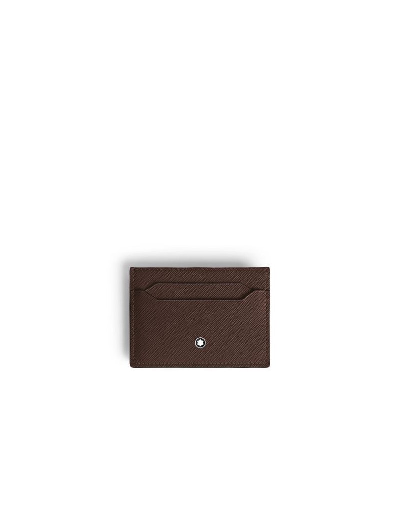 Porte-cartes 5 cc en cuir Sartorial