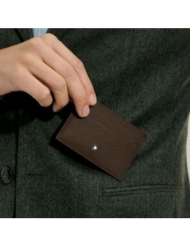 Porte-cartes 5 cc en cuir Sartorial