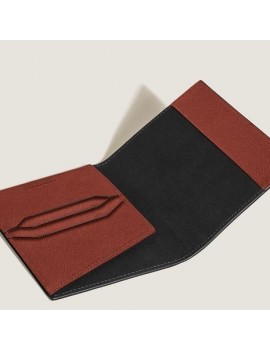 Porte-passeport en cuir Sartorial