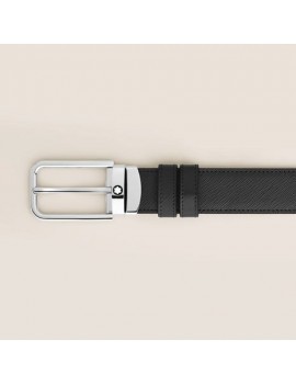 Ceinture réversible de 30 mm en cuir Sartorial avec boucle rectangulaire