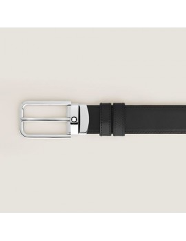 Ceinture réversible de 30 mm en cuir Sartorial avec boucle rectangulaire