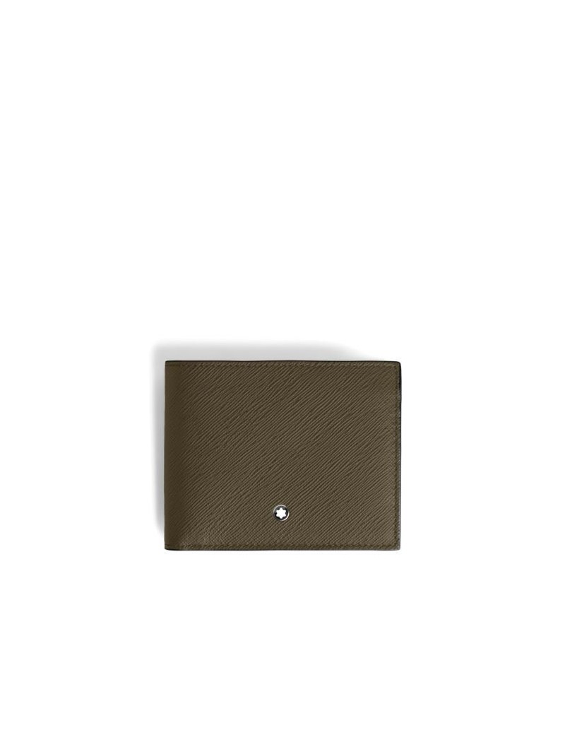 Portefeuille 6cc en cuir Sartorial