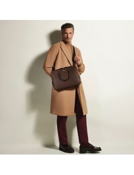 Porte-documents fin en cuir Sartorial