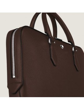 Porte-documents fin en cuir Sartorial
