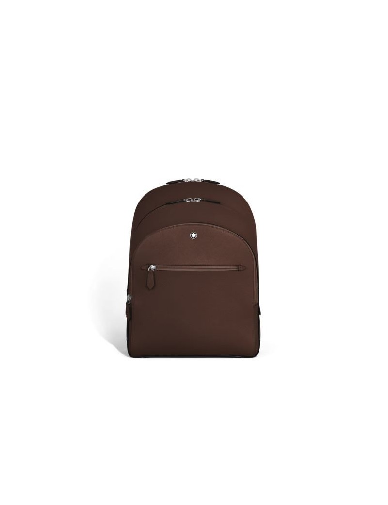 Sac à dos moyen à 3 compartiments en cuir Sartorial