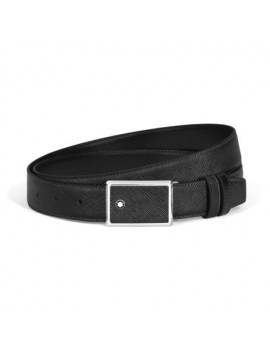 Ceinture réversible de 30 mm en cuir Sartorial avec boucle à plaque