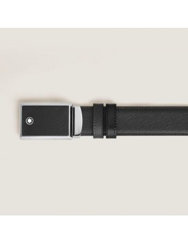 Ceinture réversible de 30 mm en cuir Sartorial avec boucle à plaque