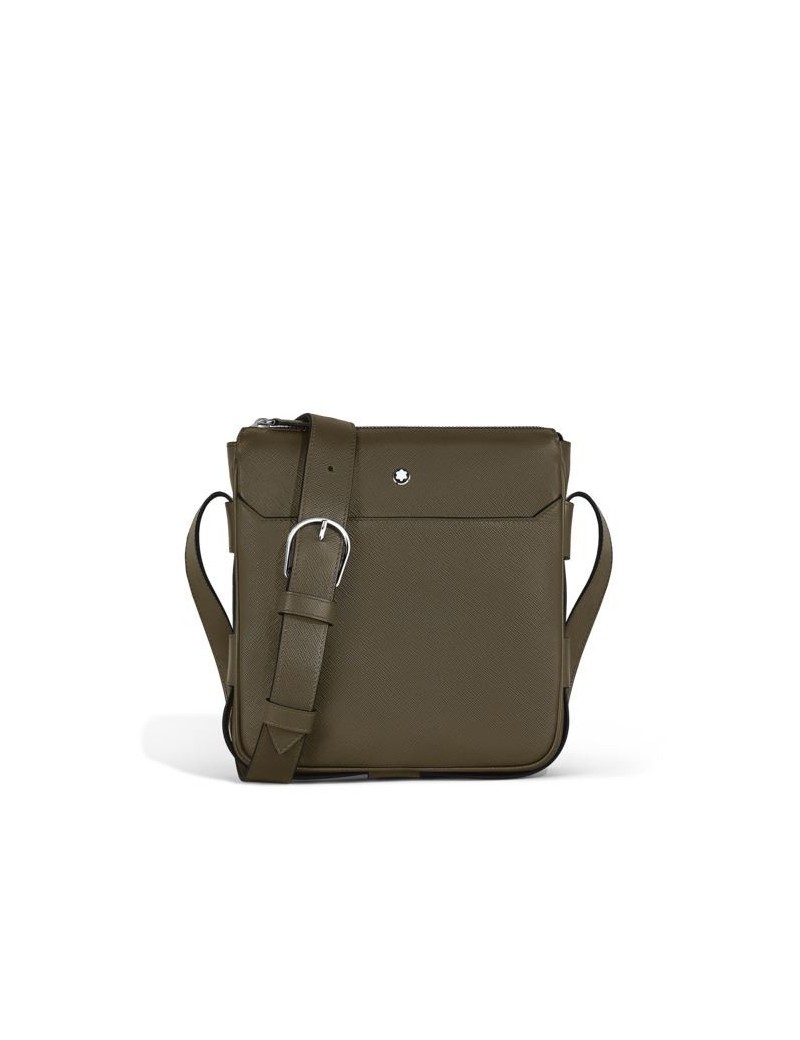 Sac bandoulière vertical en cuir Sartorial
