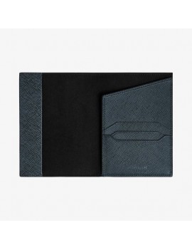 Porte-Passeport en Cuir Sartorial