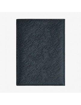 Porte-Passeport en Cuir Sartorial