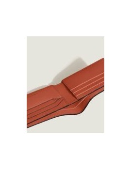 Portefeuille 6cc en Cuir Extreme Noir / Bauxite