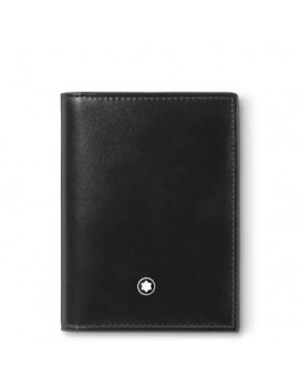 Portefeuille compact 6cc en cuir meisterstuck