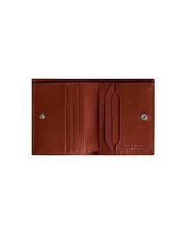 Portefeuille compact 6cc en cuir meisterstuck